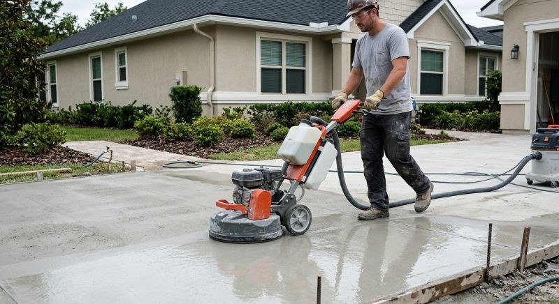 Basement Concrete Polishing in Louisville, KY