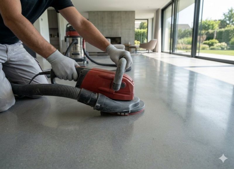 Basement Concrete Polishing in Louisville, KY