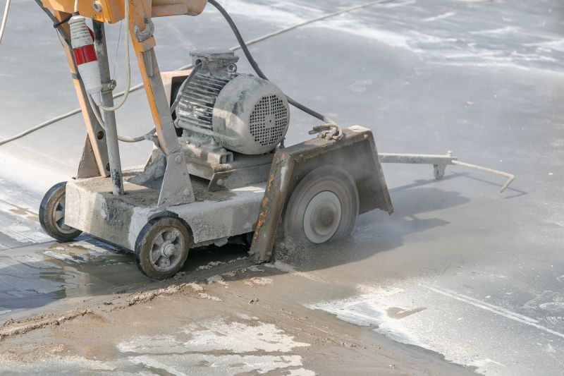 Cement Cutting Equipment in Action