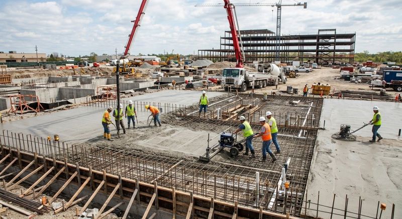 Commercial Slab Installation in West Palm Beach, FL