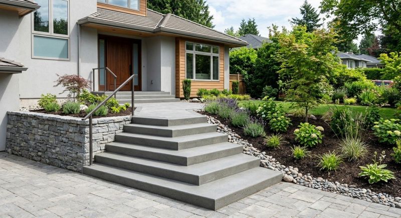 Concrete Stairway Installation in Salt Lake City, UT