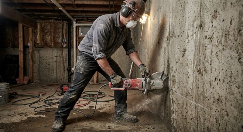 Concrete Wall Sawing in Corpus Christi, TX